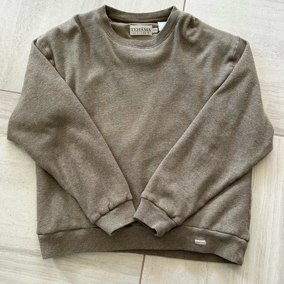 Men’s Tahama Clint long sleeve sweater (Khaki) - Picture 1 of 7